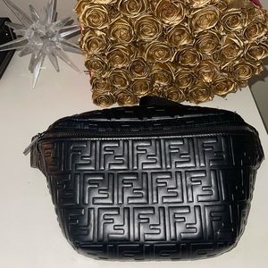 Black Fendi Belt Bag